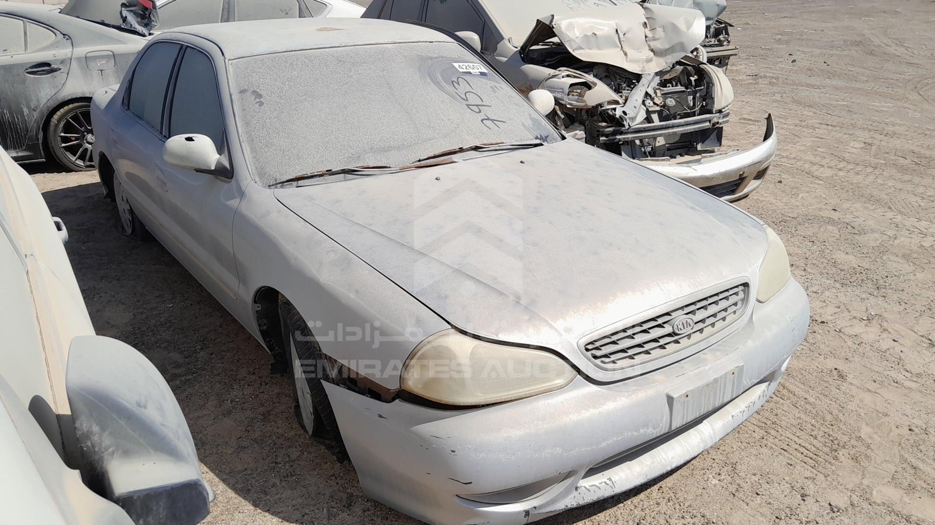 2000 KIA CLARUS VIN: KNAGC229XY5534275