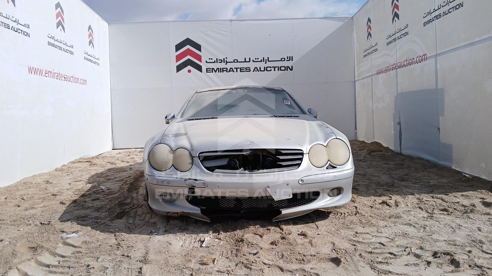 2002 MERCEDES 500 SLC VIN: WDB2304751F005893