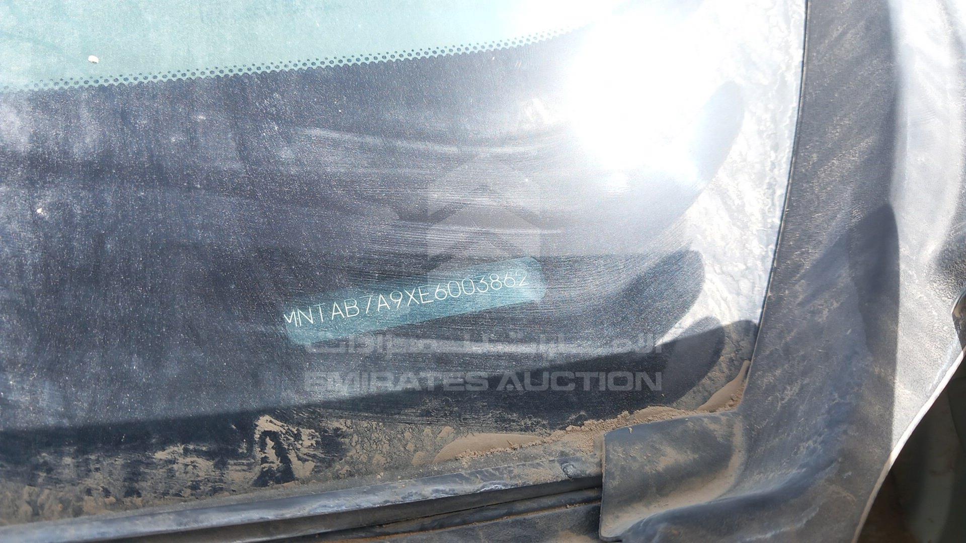 2014 NISSAN SENTRA VIN: MNTAB7A9XE6003862