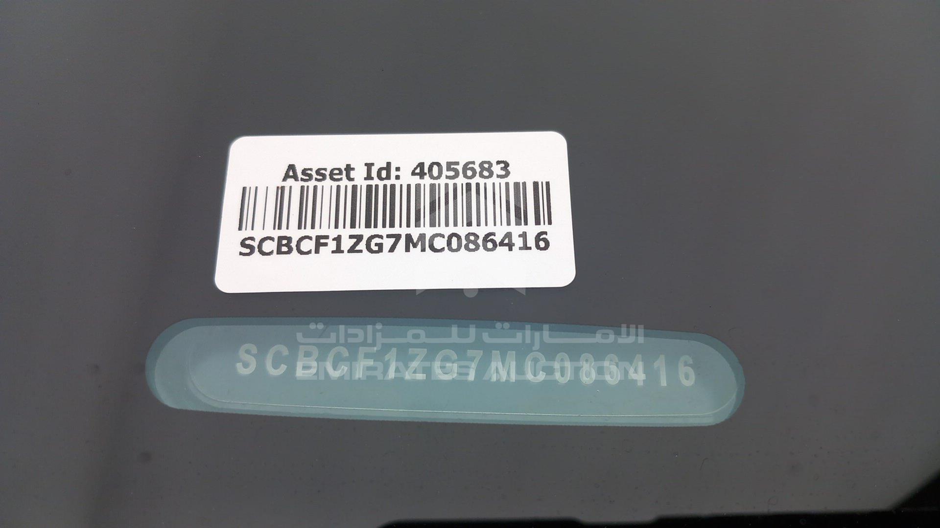 2021 BENTLEY GT VIN: SCBCF1ZG7MC086416