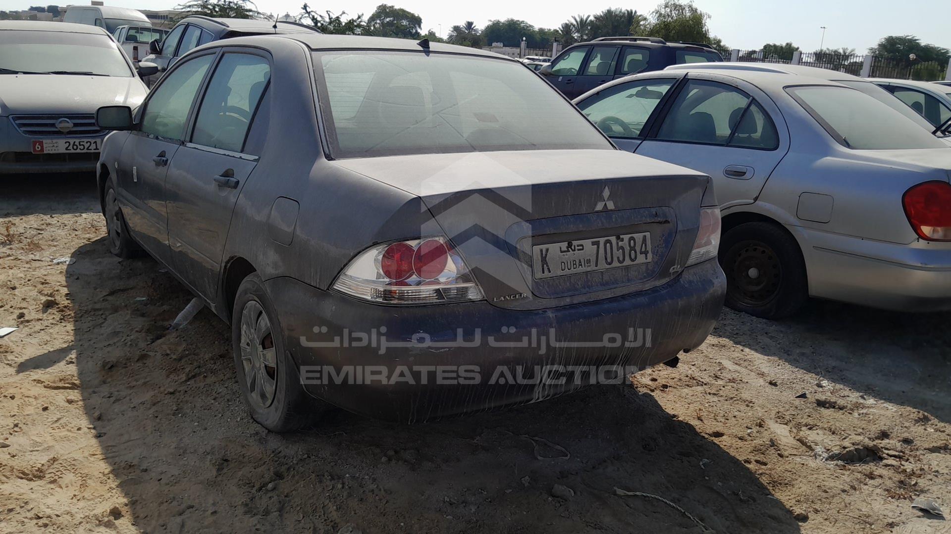 2007 MITSUBISHI LANCER VIN: JMYSRCS1A7U736910
