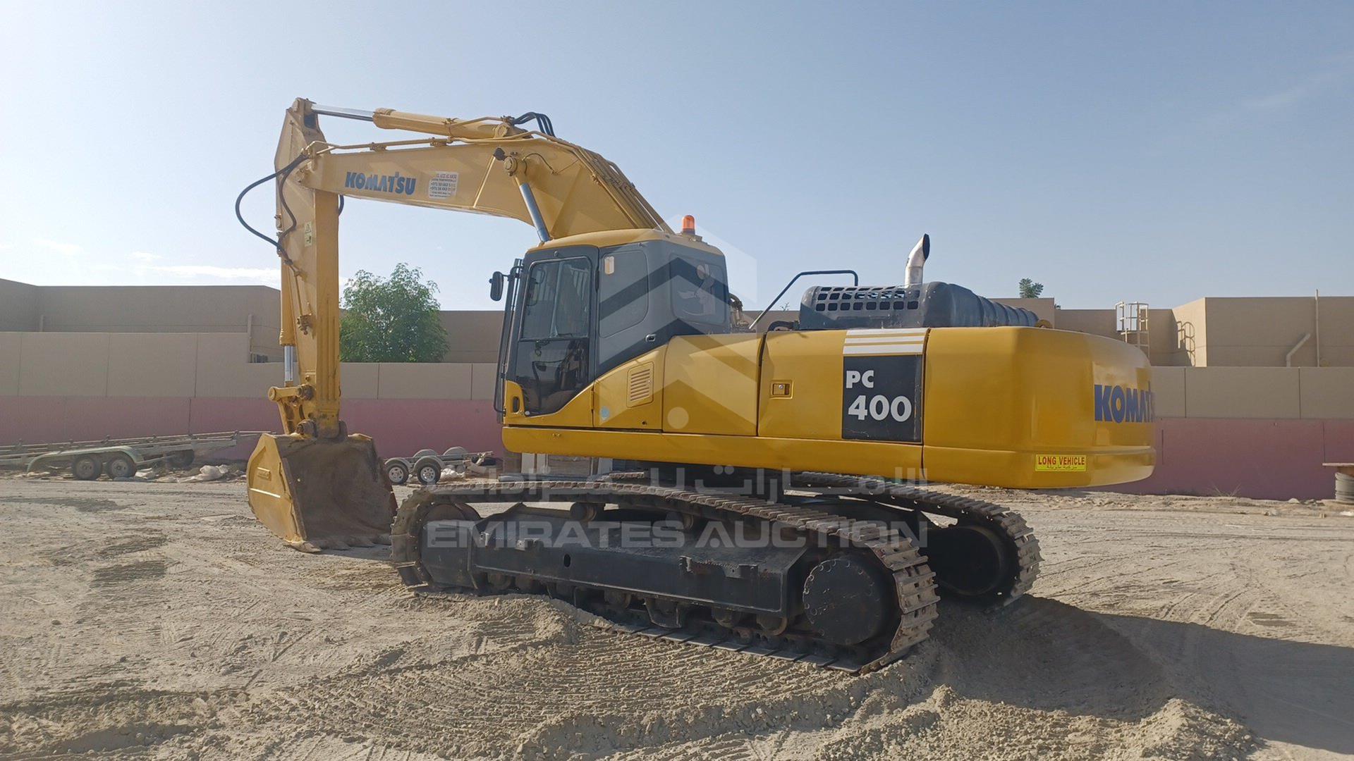 2013 KOMATSU PC400-7 VIN: KMTPC086J02052618
