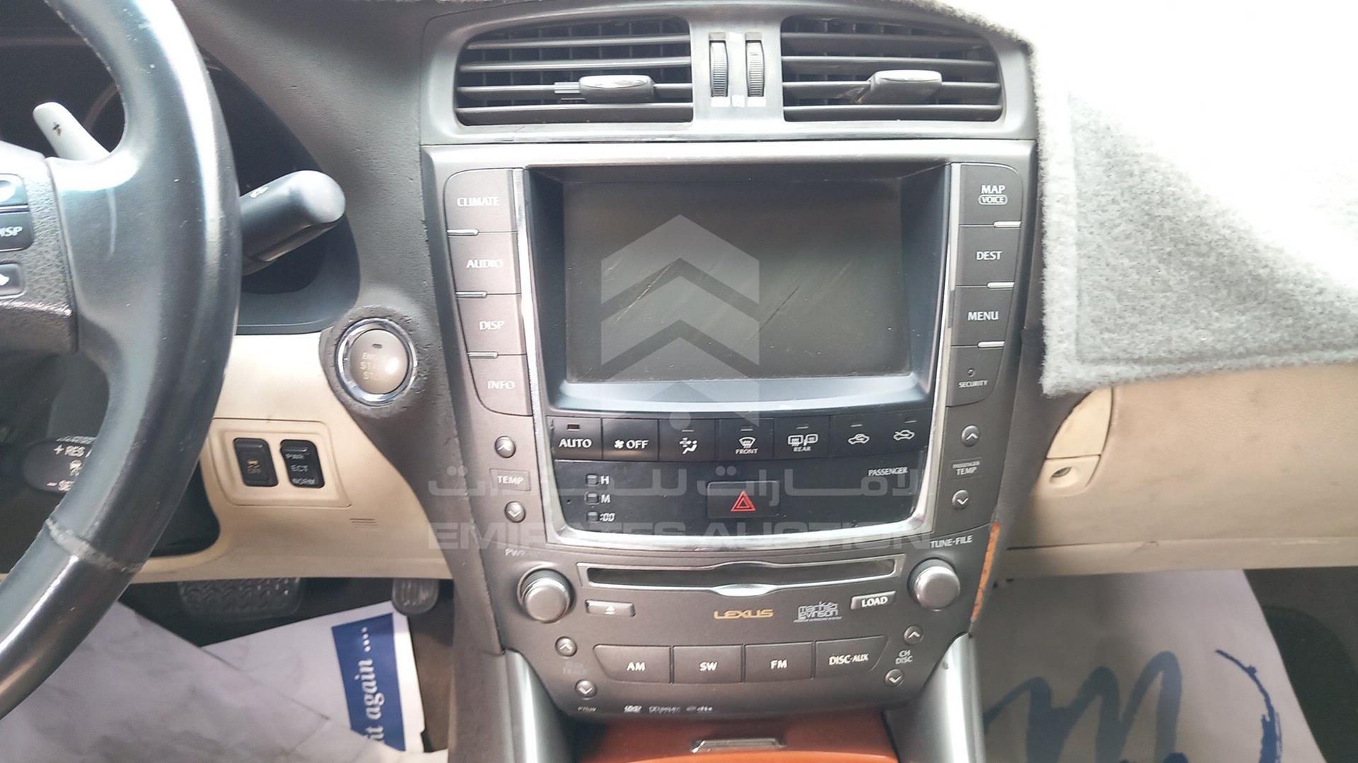 2009 LEXUS IS300 VIN: JTHBG262192018502