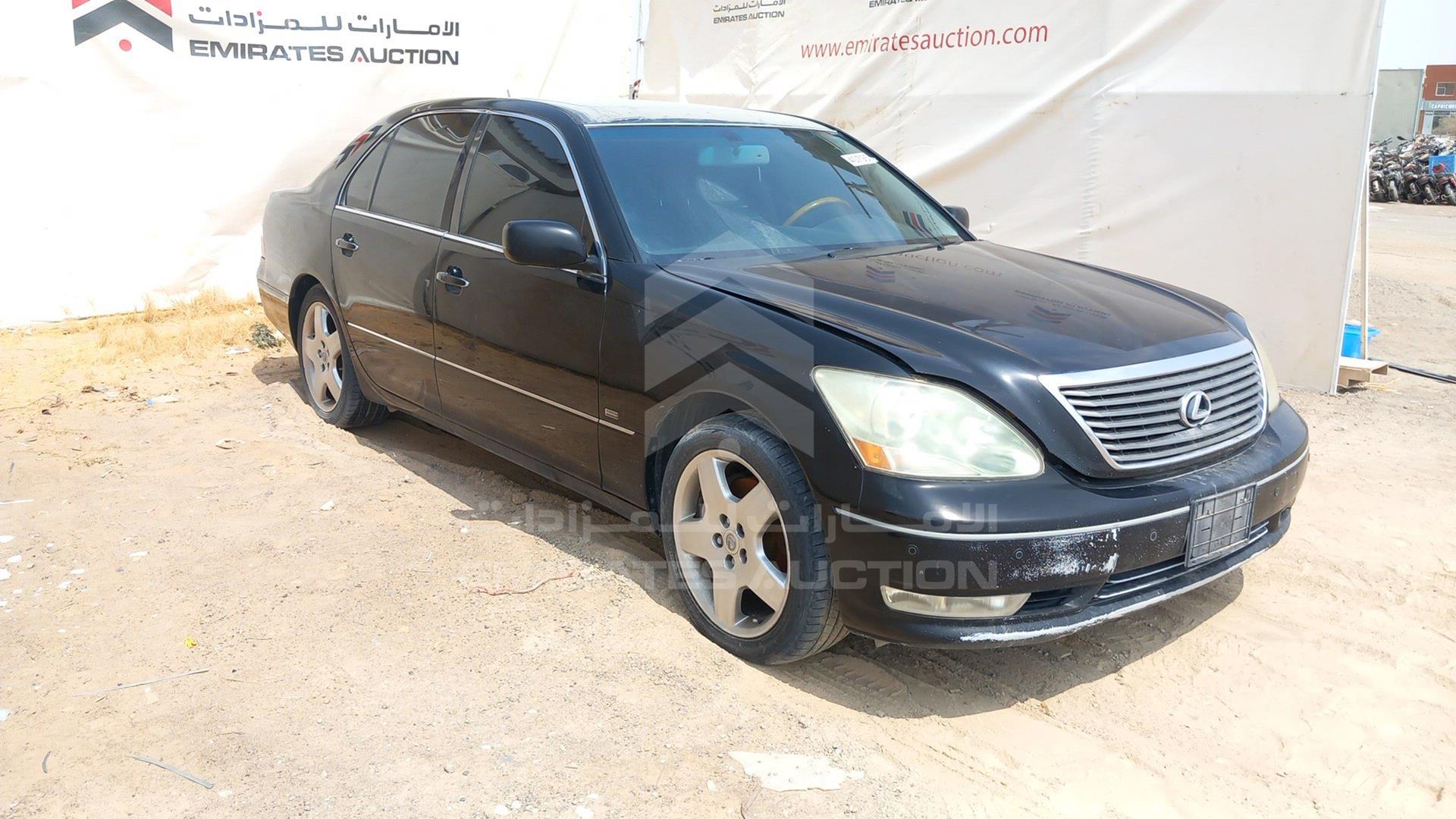 2005 LEXUS LS 430 VIN: JTHBN36F555011723