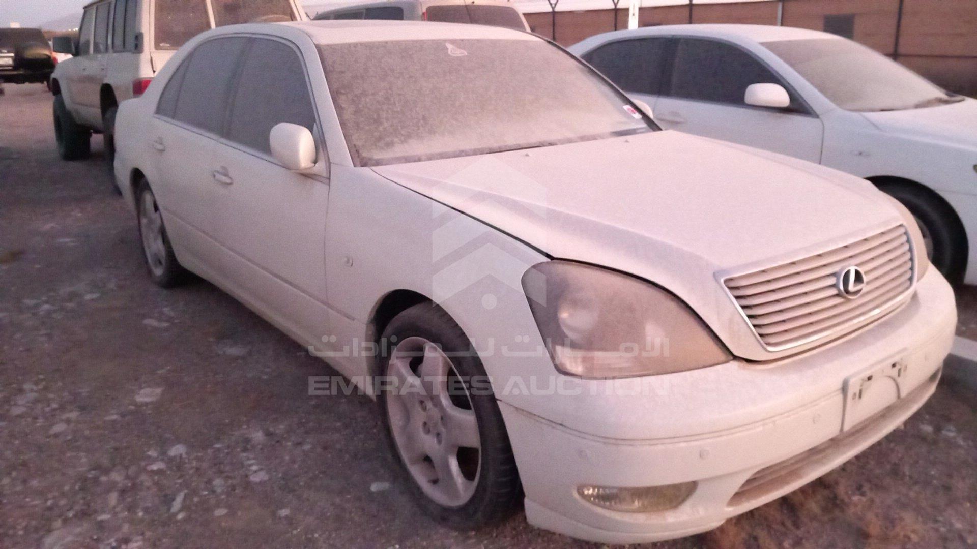 2003 LEXUS LS 430 VIN: JTHBN30F830110801