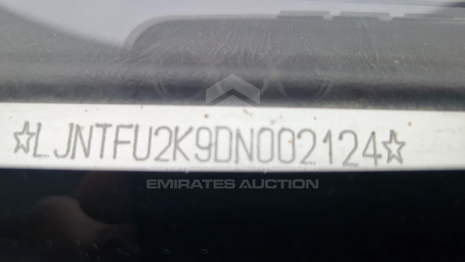 2013 ZNA RICH VIN: LJNTFU2K9DN002124