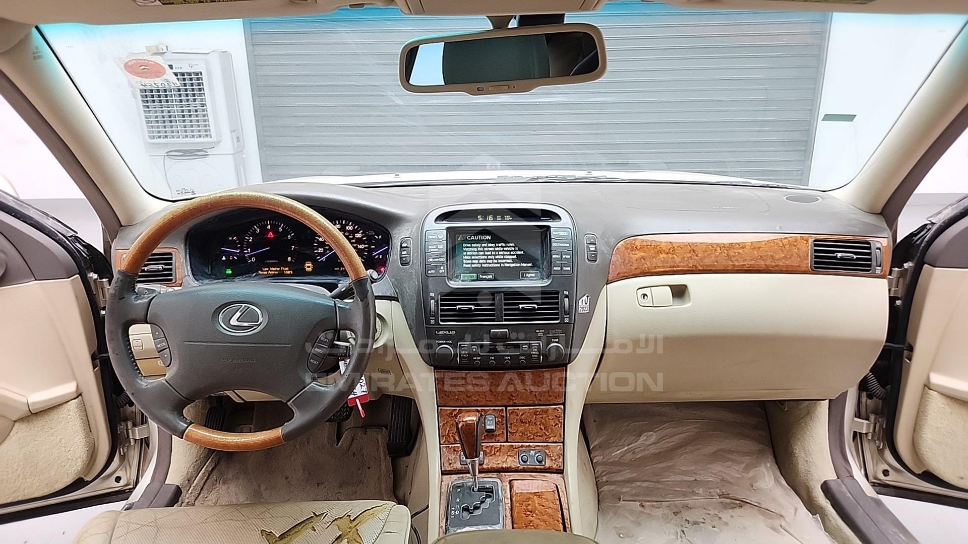 2006 LEXUS LS 430 VIN: JTHBN36F965036027