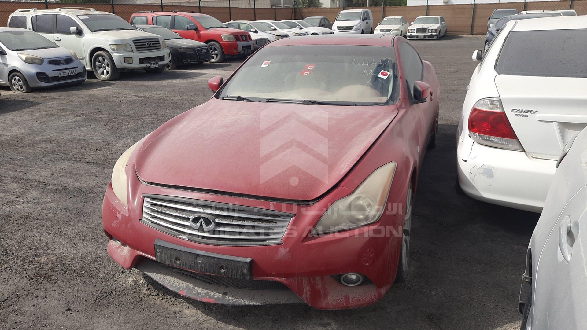 2008 INFINITI G 37 VIN: JNKCV64E58M110231