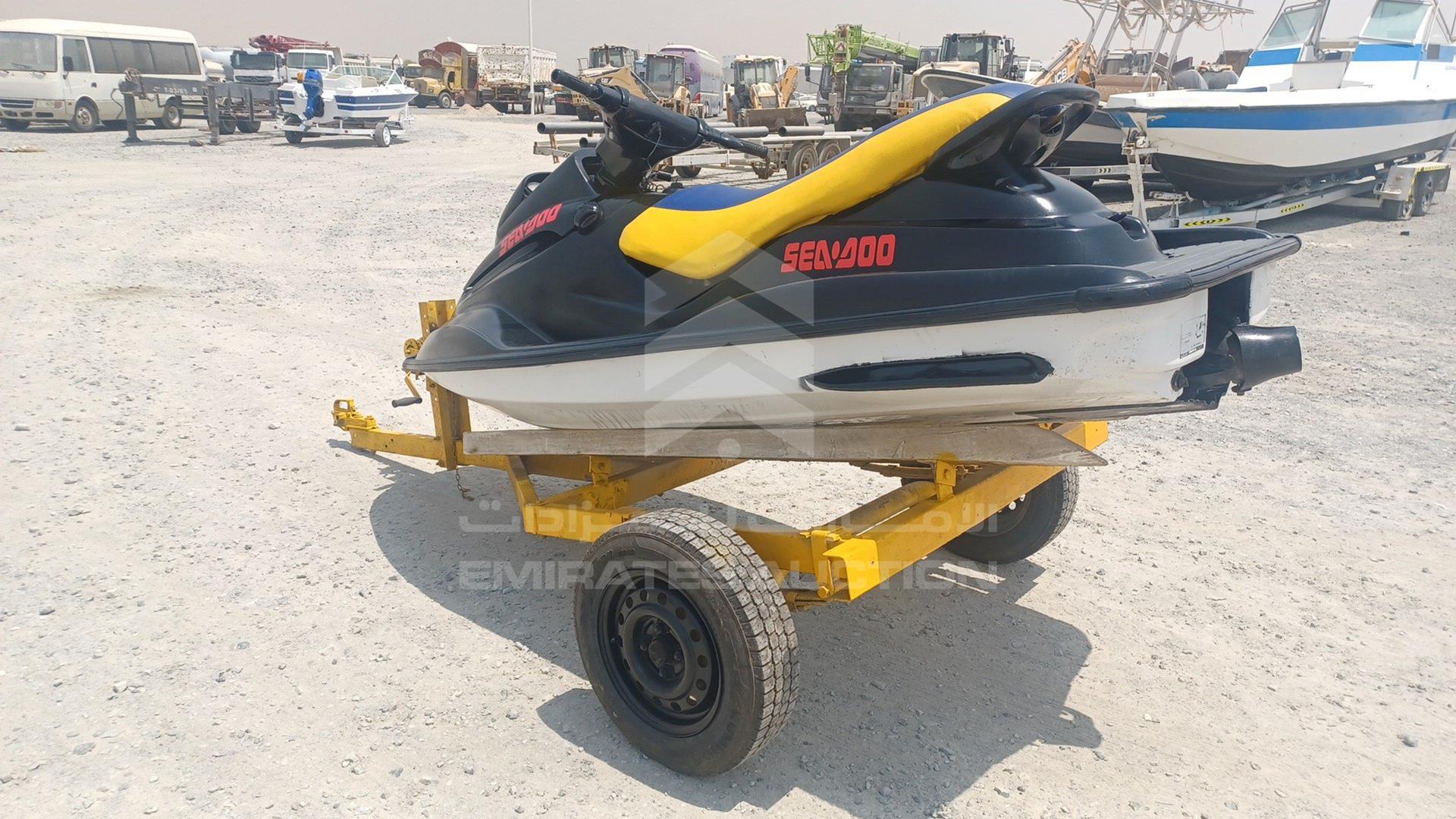 0 JET SKI + TROLLEY SEA DOO VIN: ZZND3798B898