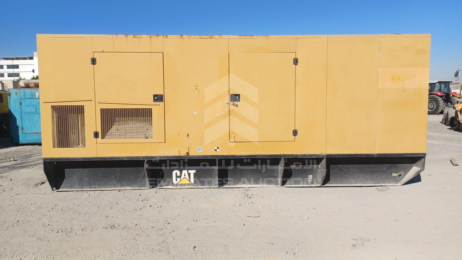 0 GENERATOR CATERPILLAR 500KVA VIN: CAT00000LC1G01336