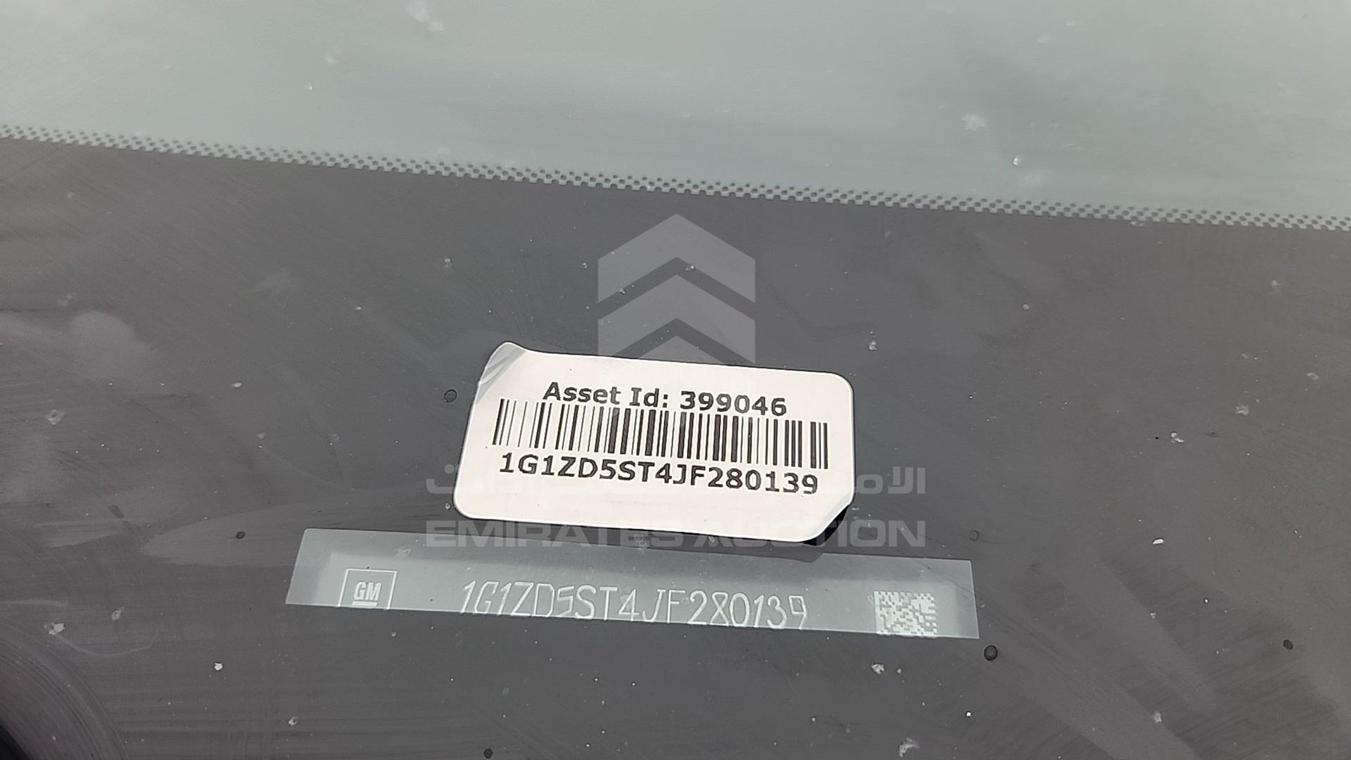 2018 CHEVROLET MALIBU VIN: 1G1ZD5ST4JF280139