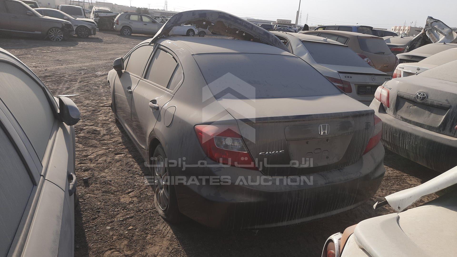 2012 HONDA CIVIC VIN: 2HGFB2F53CH541001