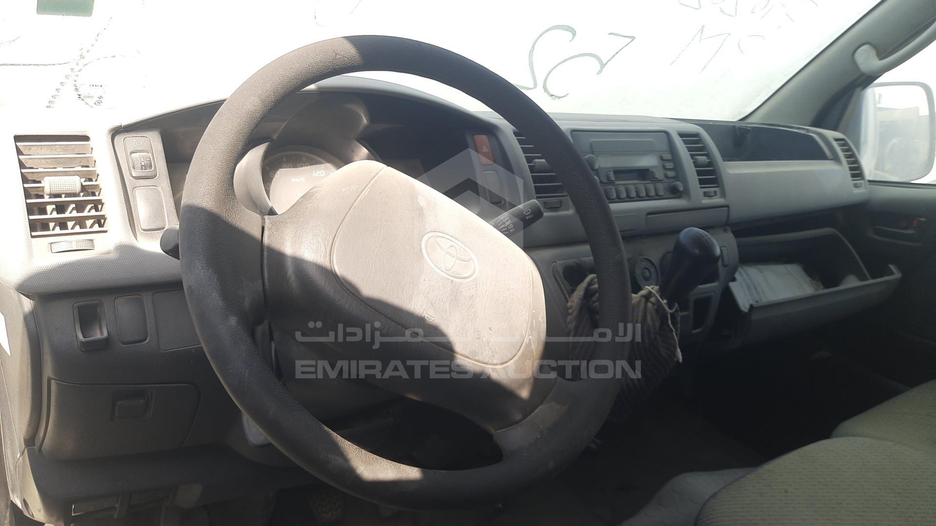 2009 TOYOTA HIACE VIN: JTFHX02P890040579