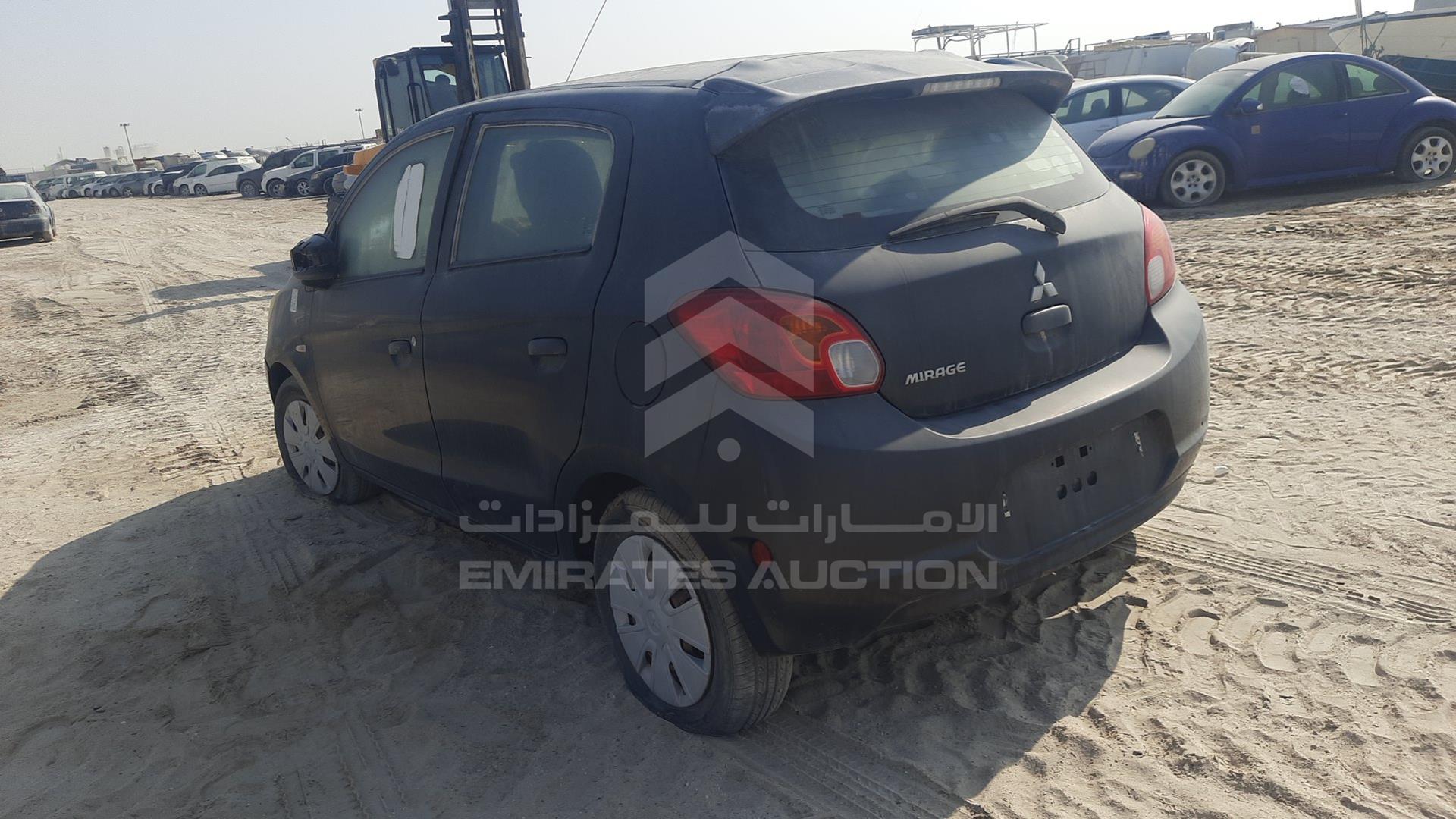 2014 MITSUBISHI MIRAGE VIN: MMBXTA03AEH023037