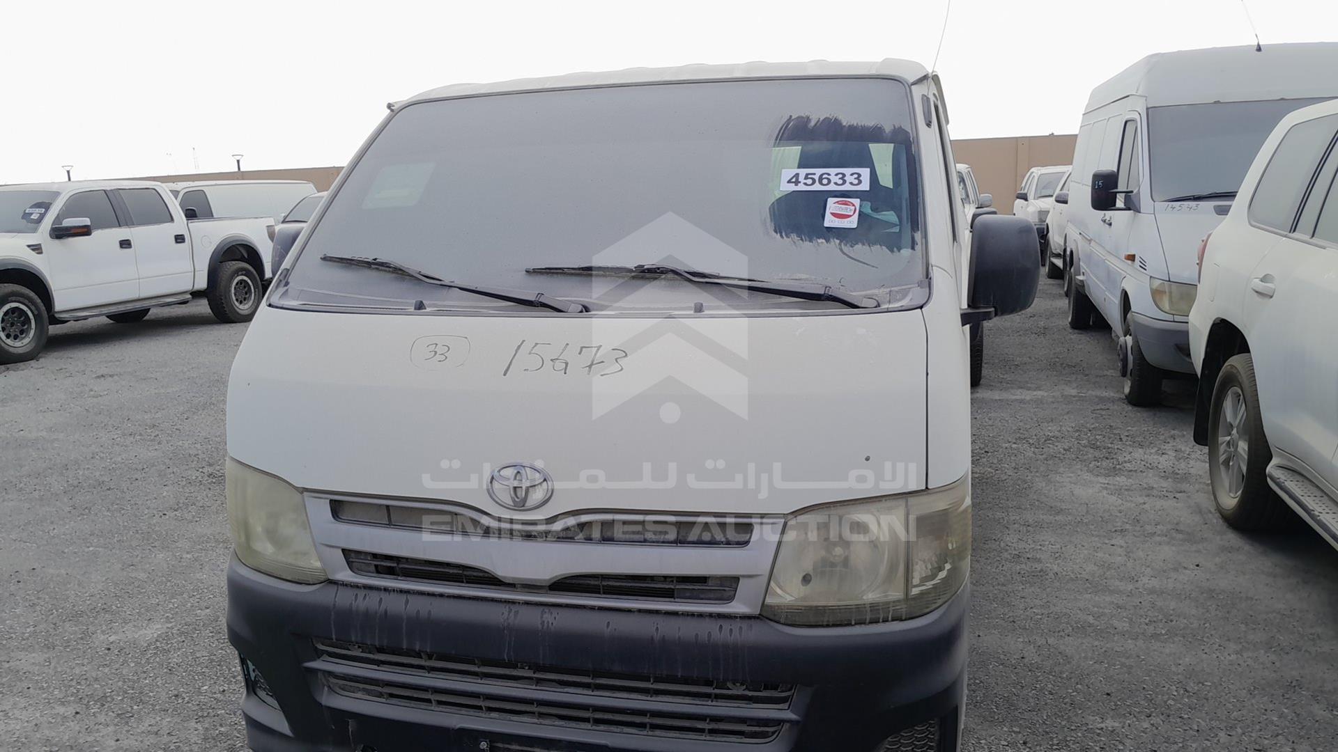 2013 TOYOTA HIACE VIN: JTGJX02P6D0046015