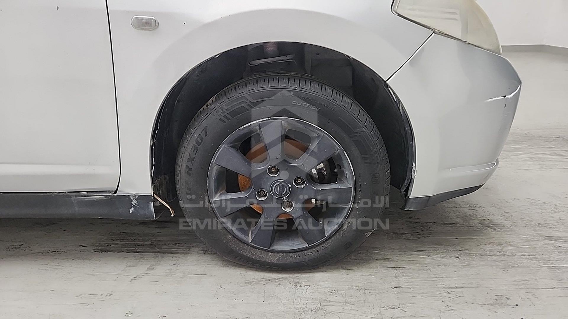 2008 NISSAN TIIDA VIN: JN1CC13C68T012702