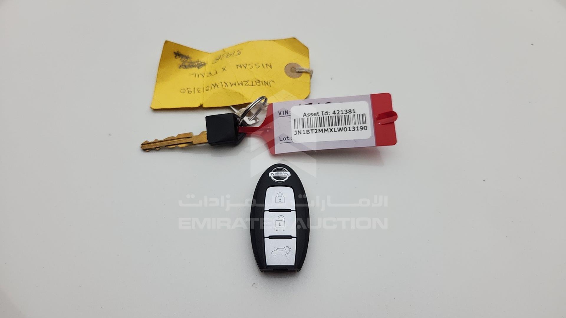2020 NISSAN X-TRAIL VIN: JN1BT2MMXLW013190