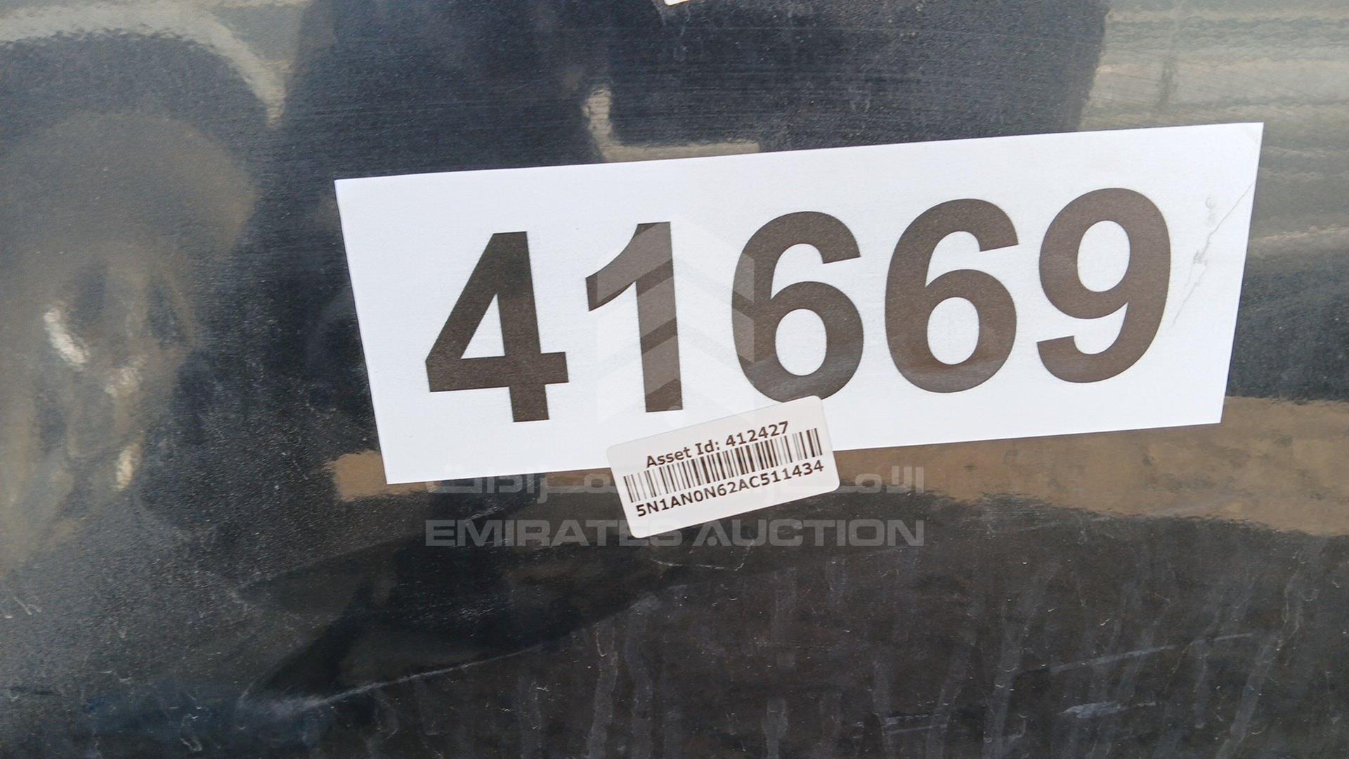 2010 NISSAN XTERRA VIN: 5N1AN0N62AC511434