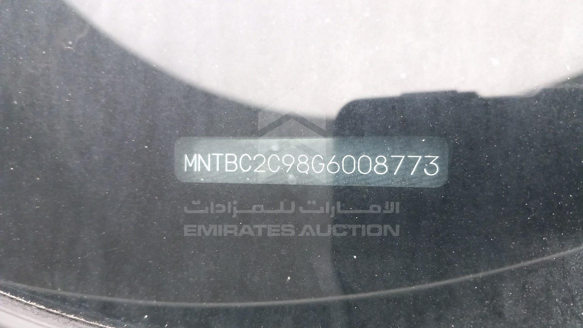 2016 NISSAN TIIDA VIN: MNTBC2C98G6008773