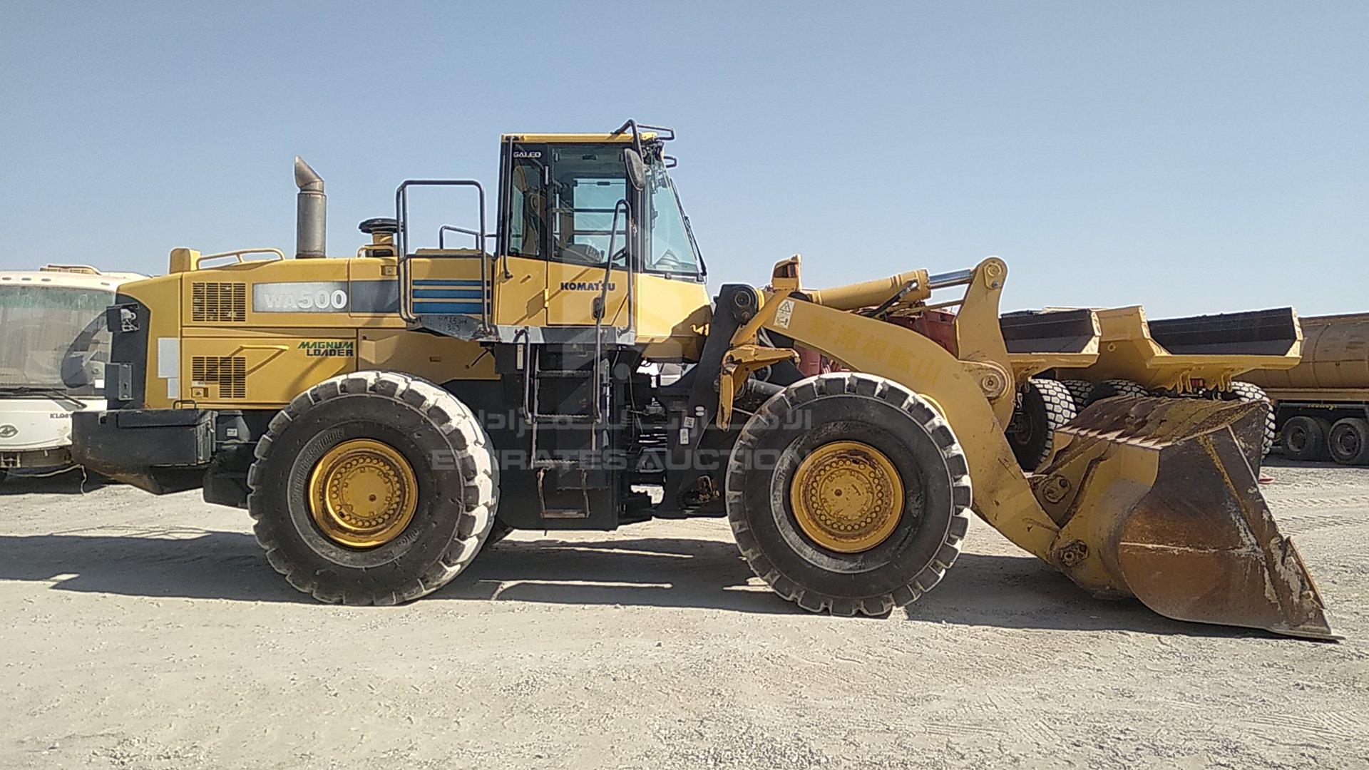 2014 KOMATSU WA500-6 VIN: KMTWA096V01055303