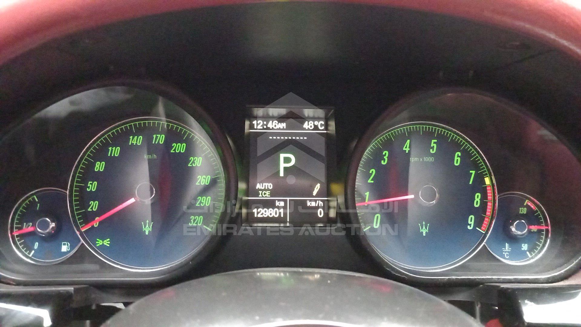 2013 MASERATI GRAN TURISMO VIN: ZAMVL45F6D0067222
