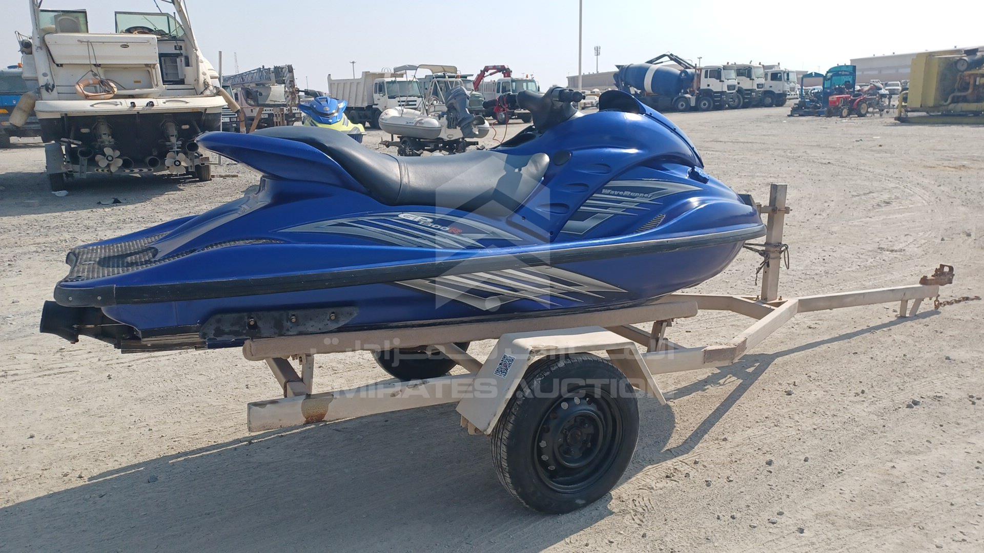 2003 JET SKI + TROLLEY YAMAHA VIN: YAMA1076E303