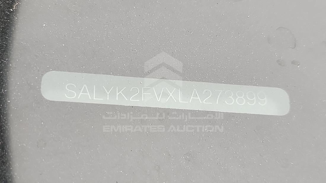 رنج روفر ?يلار 2020 — رقم الشاسيه على الهيكل — صورة 5