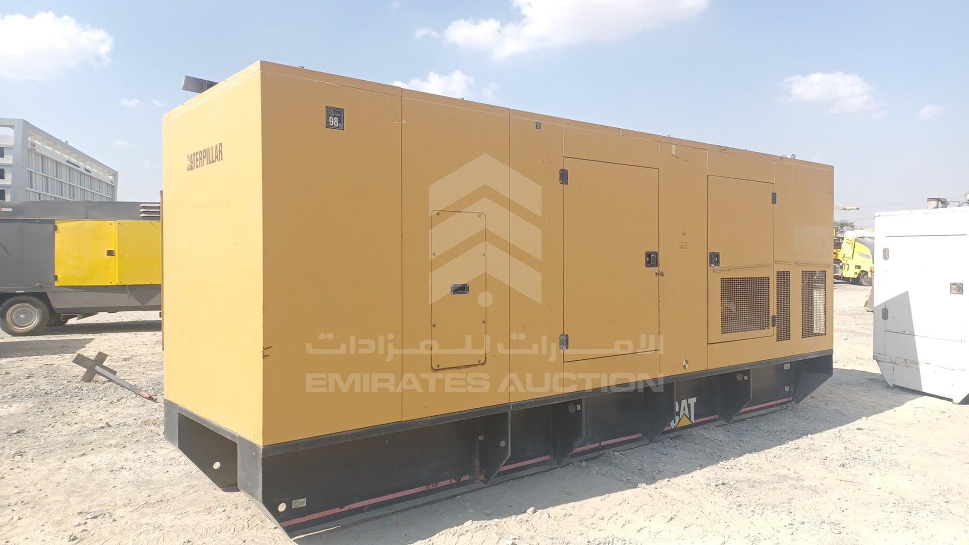 0 GENERATOR CATERPILLAR 500KVA VIN: CAT00000HC1G00768