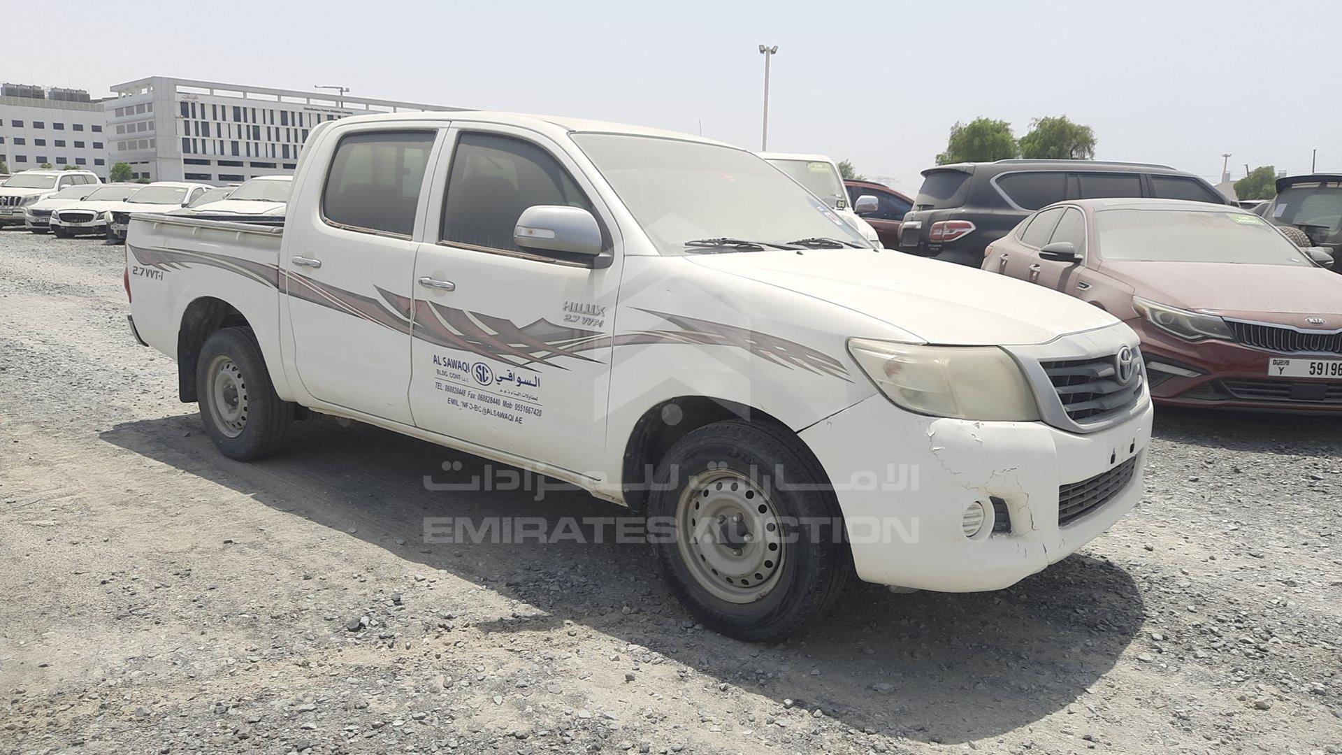 2014 TOYOTA HILUX VIN: MR0EX12G1E2345794