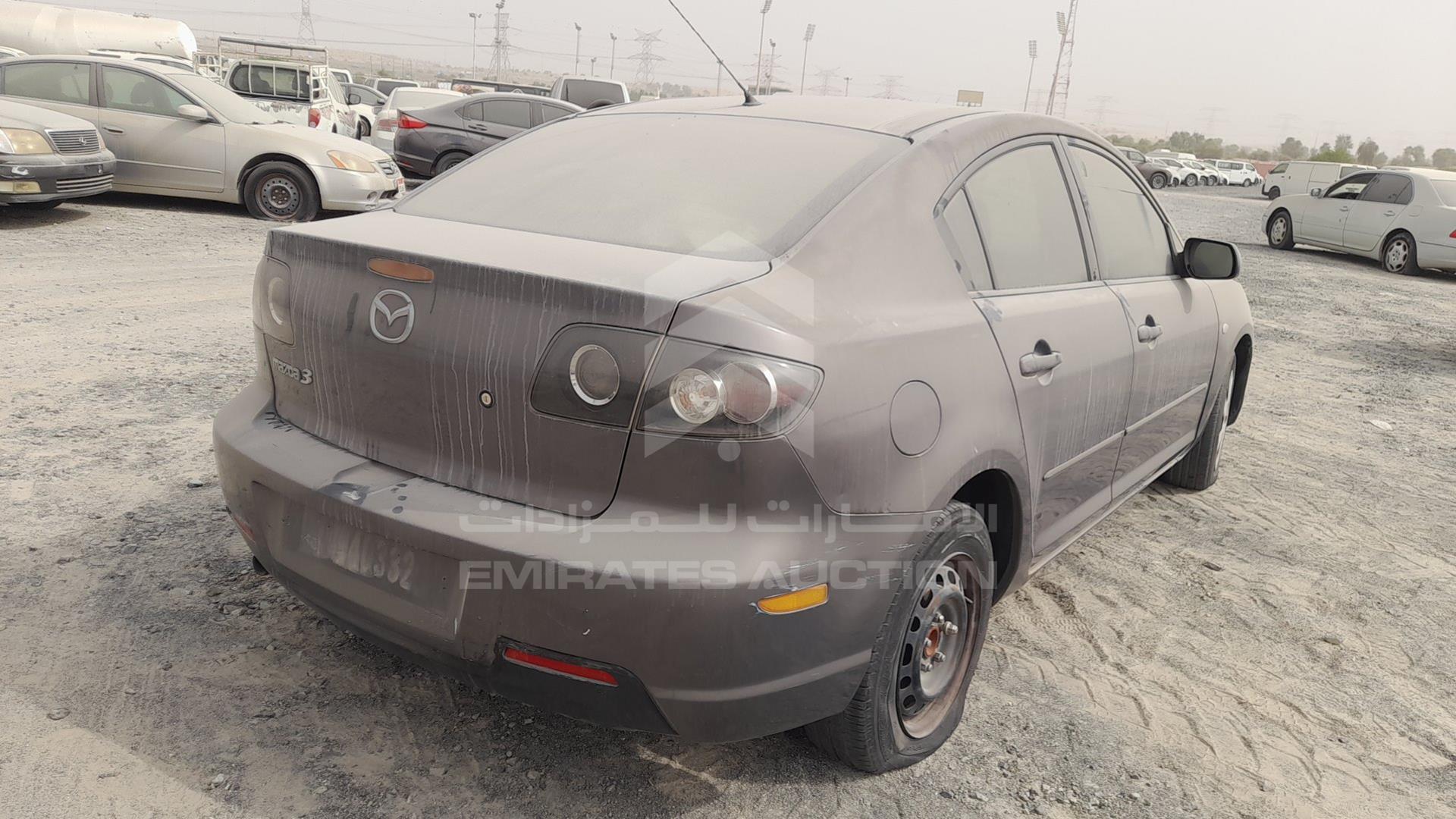 2008 MAZDA 3 VIN: JM7BK326981396754