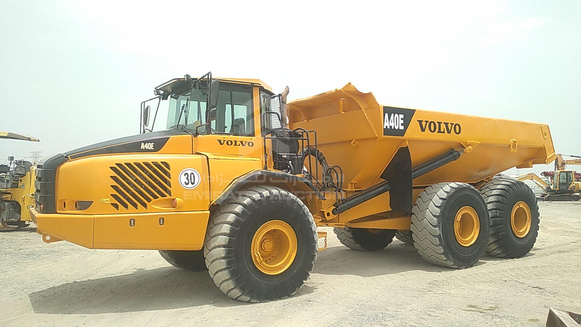 2011 VOLVO A 40 E VIN: VCE0A40EA00013516