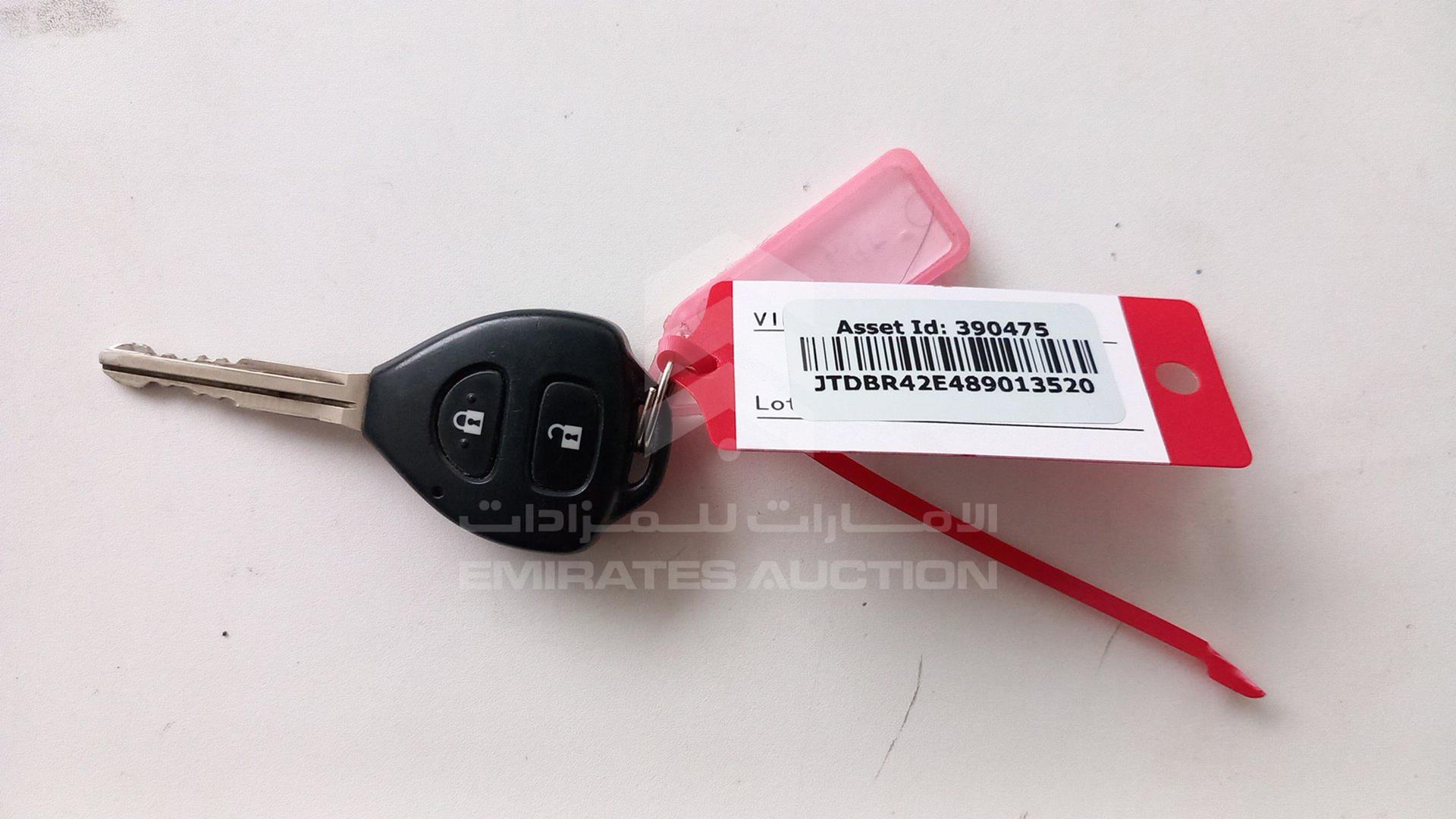 2008 TOYOTA COROLLA VIN: JTDBR42E489013520