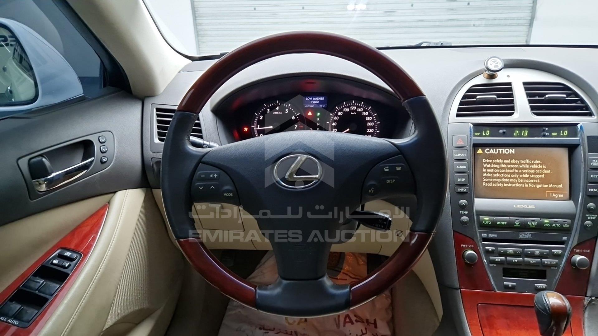2007 LEXUS ES 350 VIN: JTHBJ46G672067538