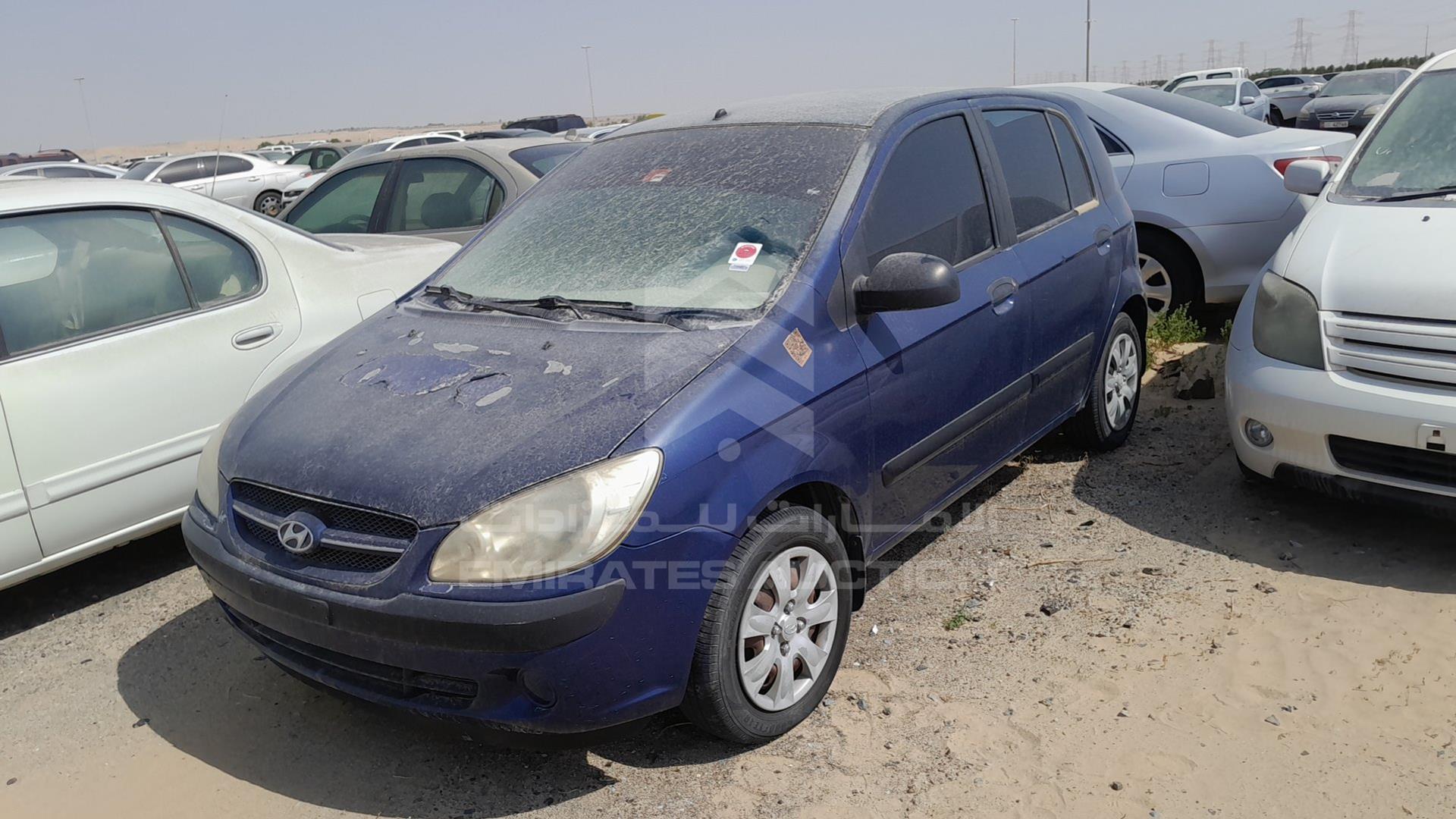 2007 HYUNDAI GETZ VIN: KMHBT51D07U593632