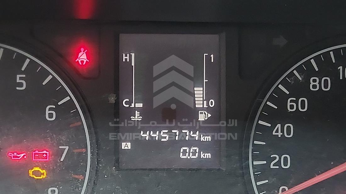 نيسان أورفان 2014 — قراءة العداد — صورة 1