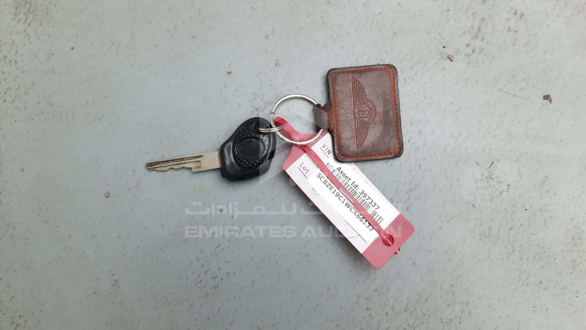 1998 BENTLEY BROOKLANDS VIN: SCBZE19C1WCX66132