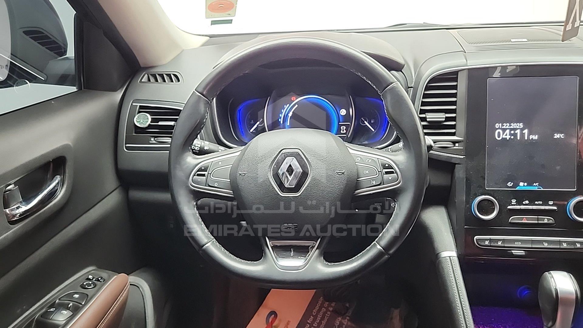 2019 RENAULT KOLEOS VIN: VF1HGRND6KC313309