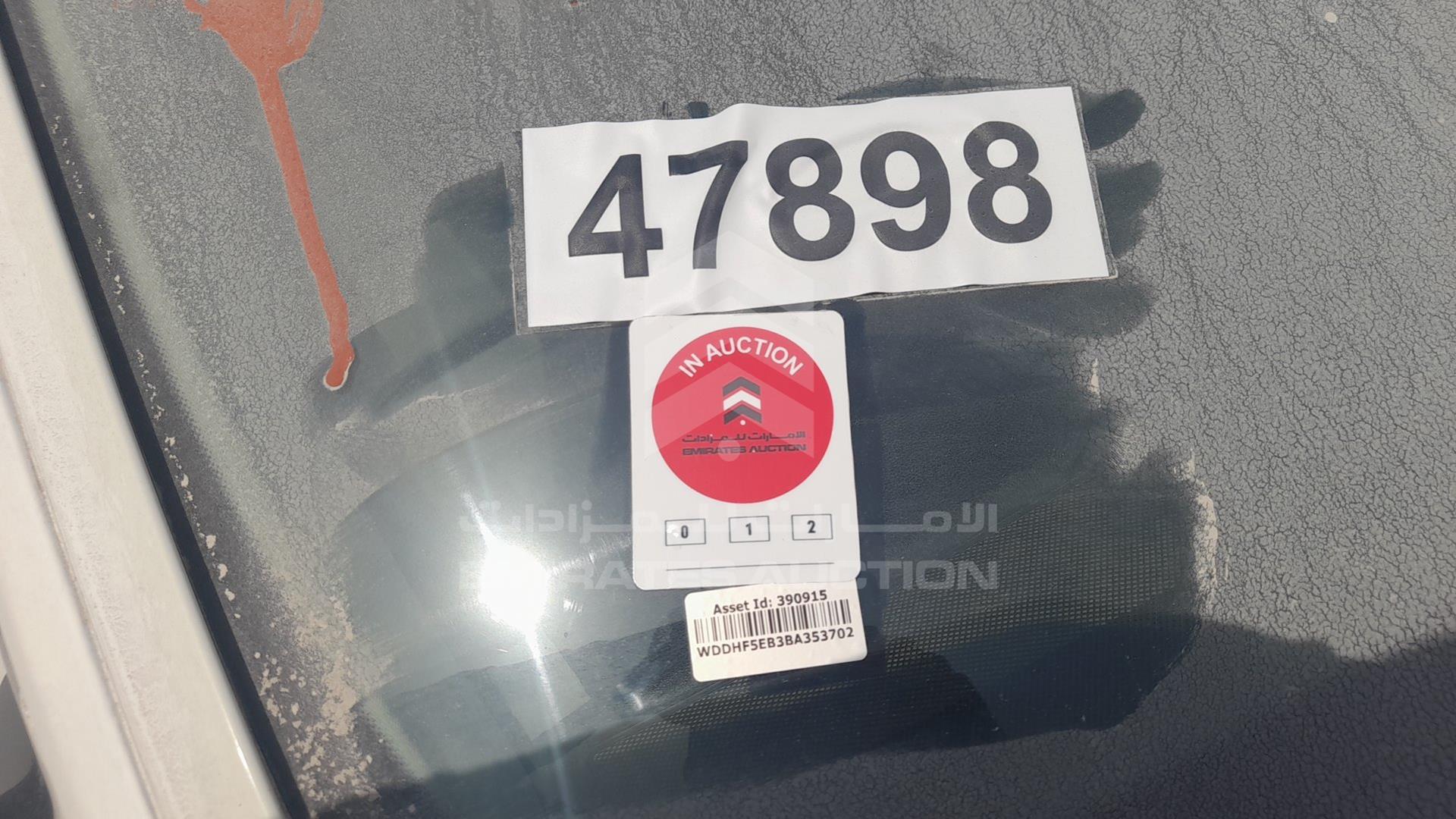 0 MERCEDES --- VIN: WDDHF5EB3BA353702