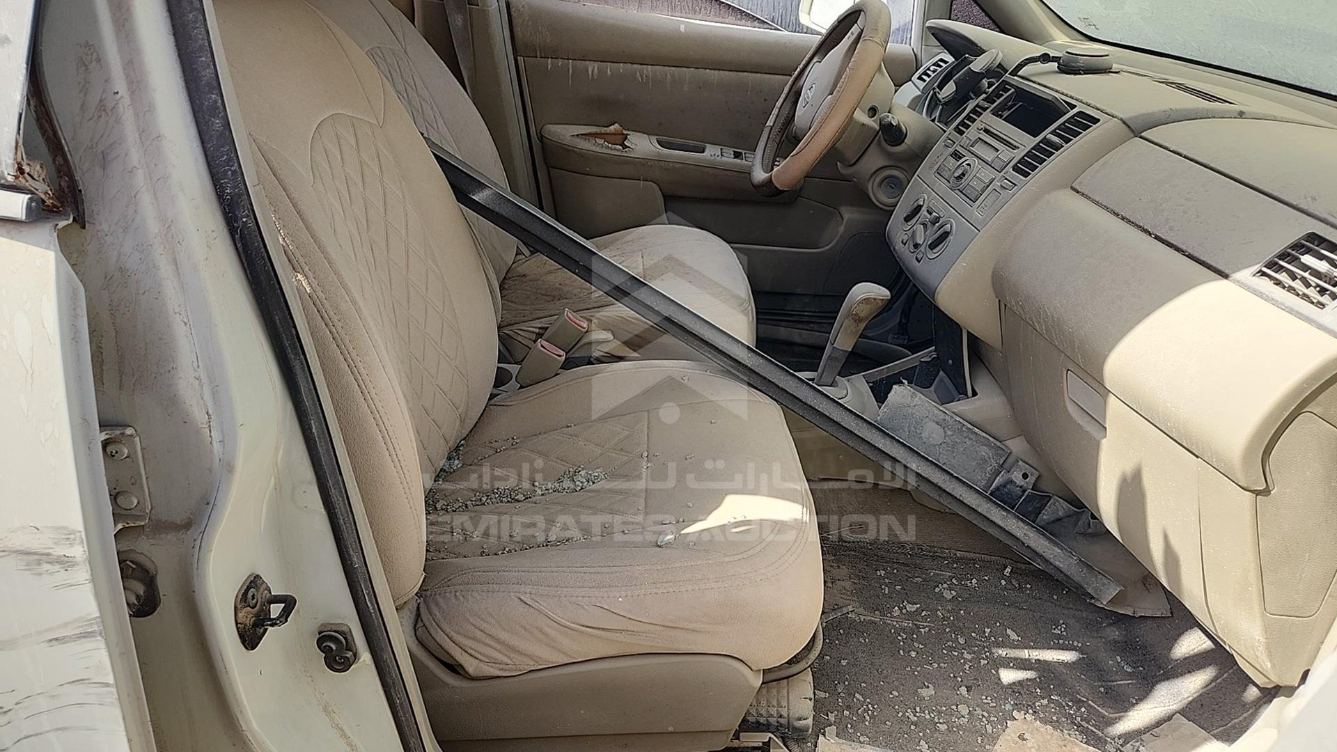 2008 NISSAN TIIDA VIN: JN1CC13CX8T013545