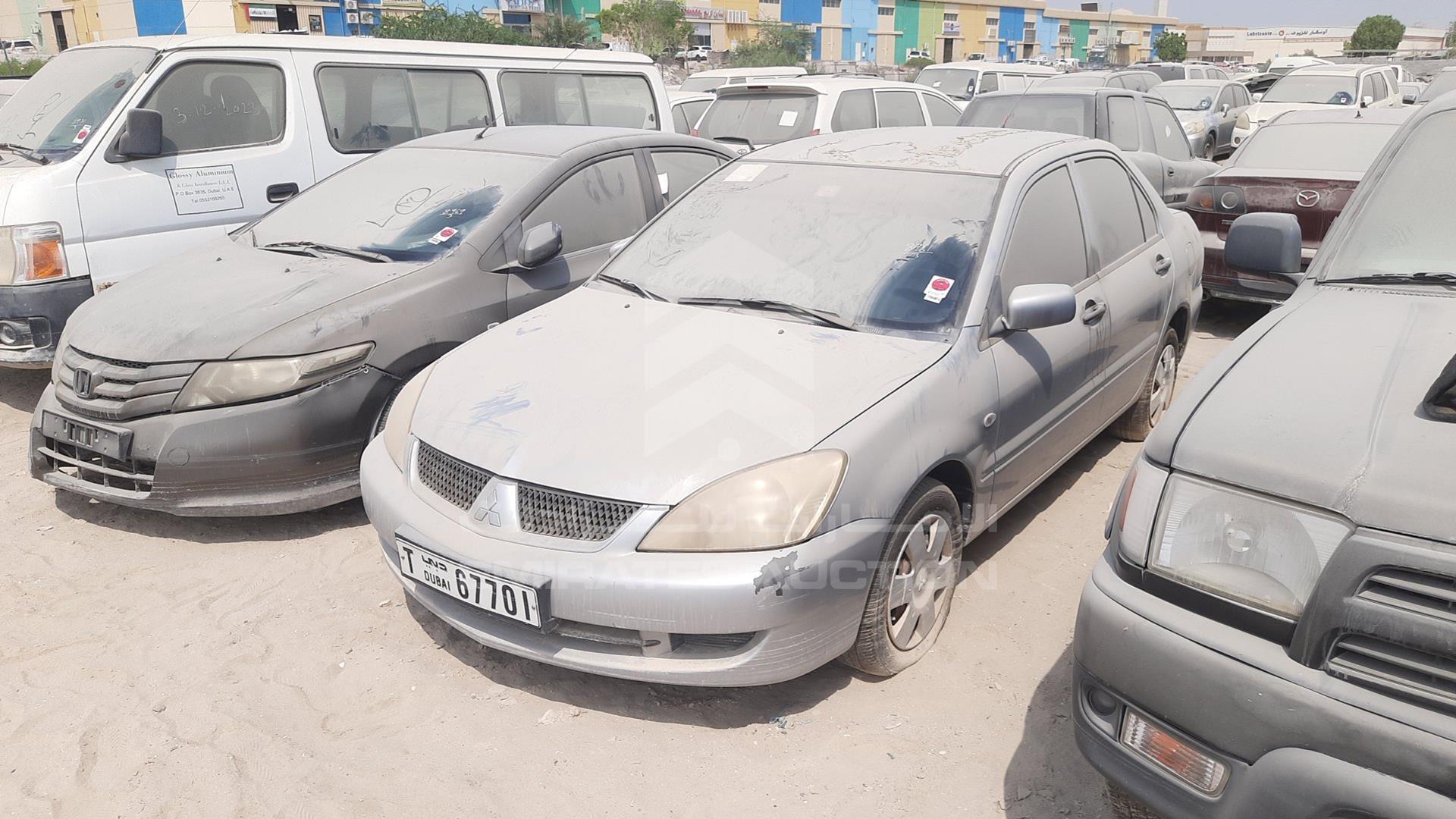 2007 MITSUBISHI LANCER VIN: JMYSRCS1A7U720544