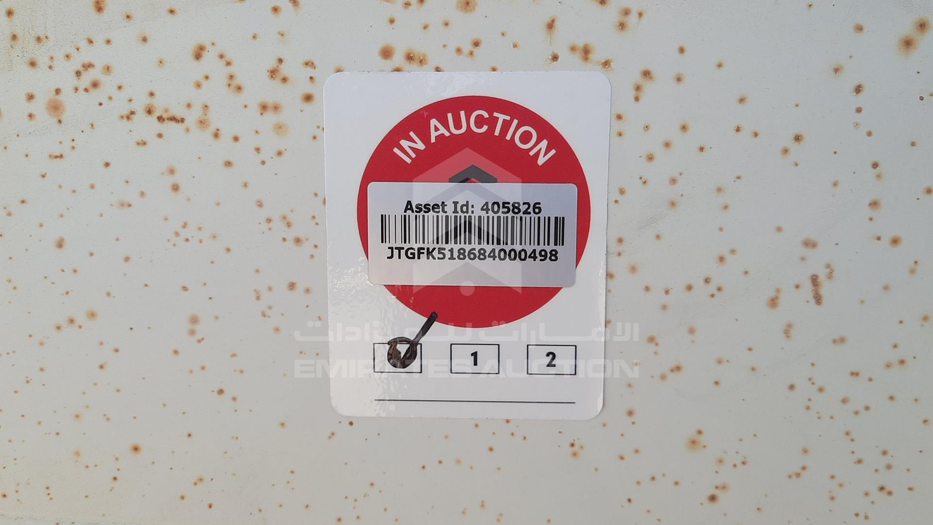2008 TOYOTA COASTER VIN: JTGFK518684000498