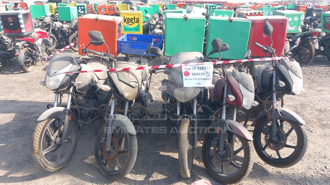 5 Motorbikes — Full Front View — Photo 1