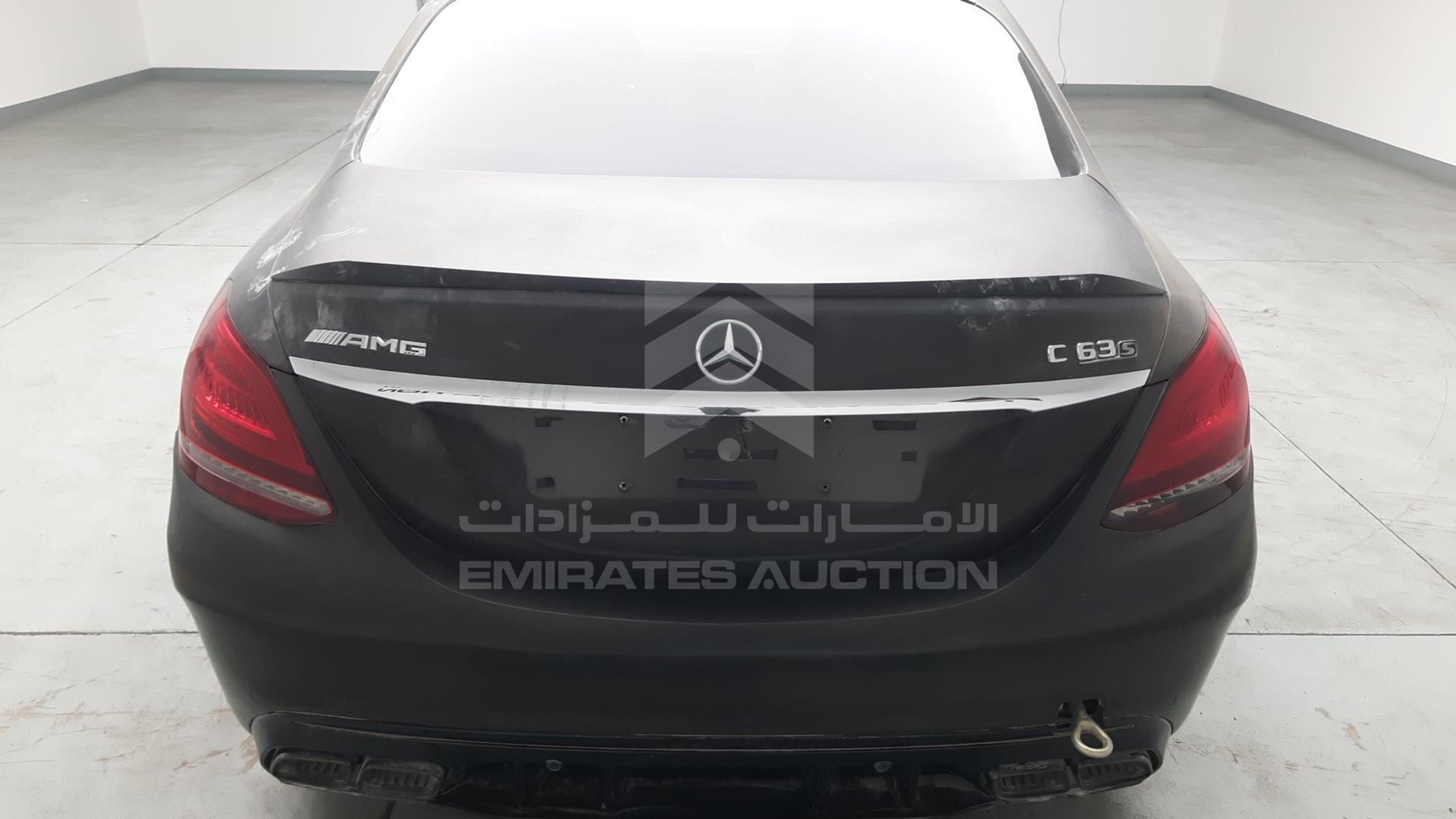 2019 MERCEDES C 63 AMG VIN: WDD2050871R490727