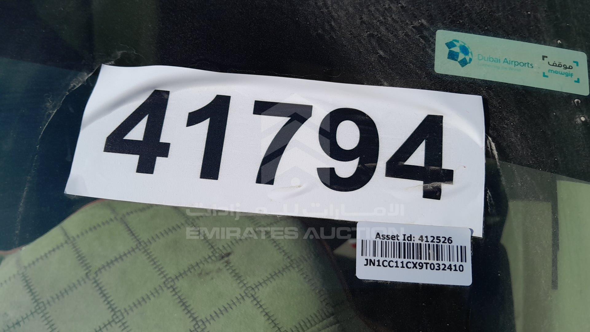 2009 NISSAN TIIDA VIN: JN1CC11CX9T032410