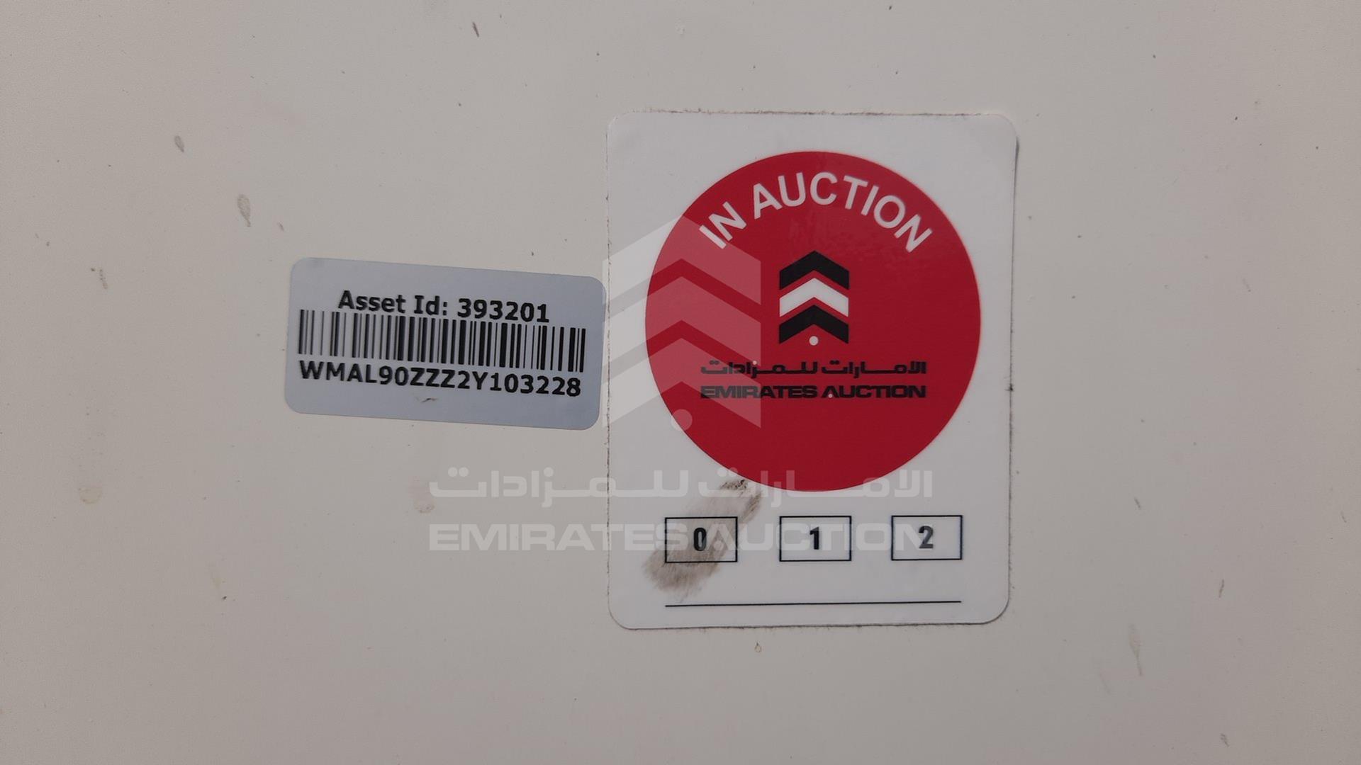 2002 MAN LE 280B VIN: WMAL90ZZZ2Y103228