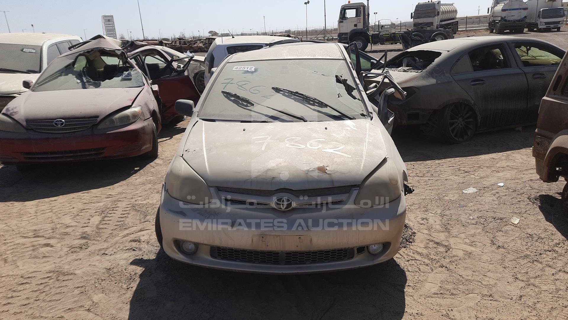 2005 TOYOTA ECHO VIN: JTDBW133750084408