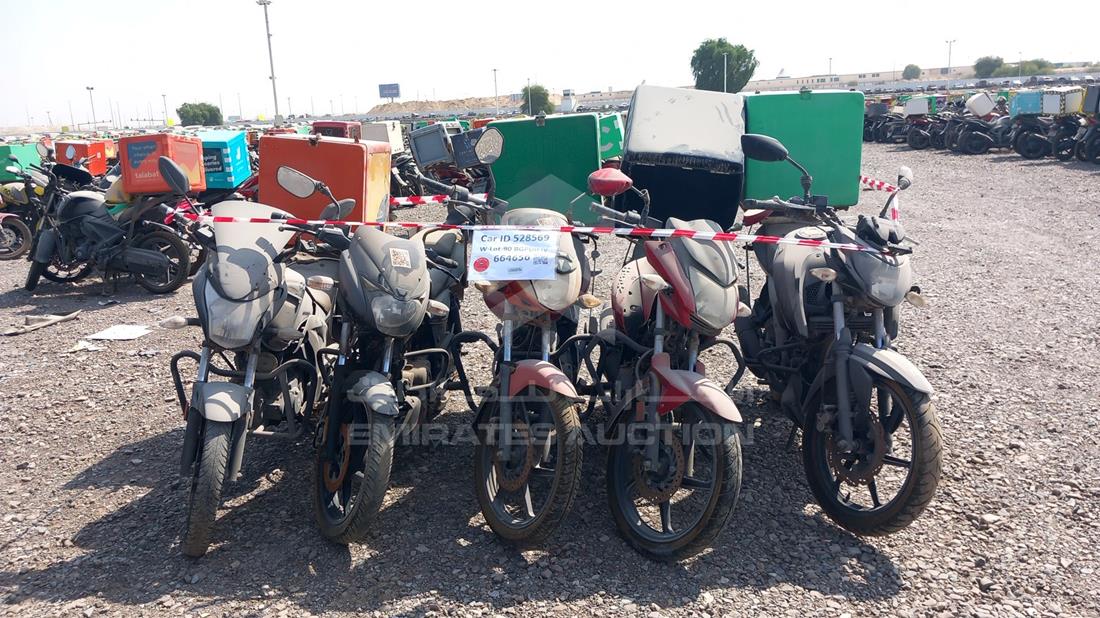 5 Motorbikes — Full Front View — Photo 1