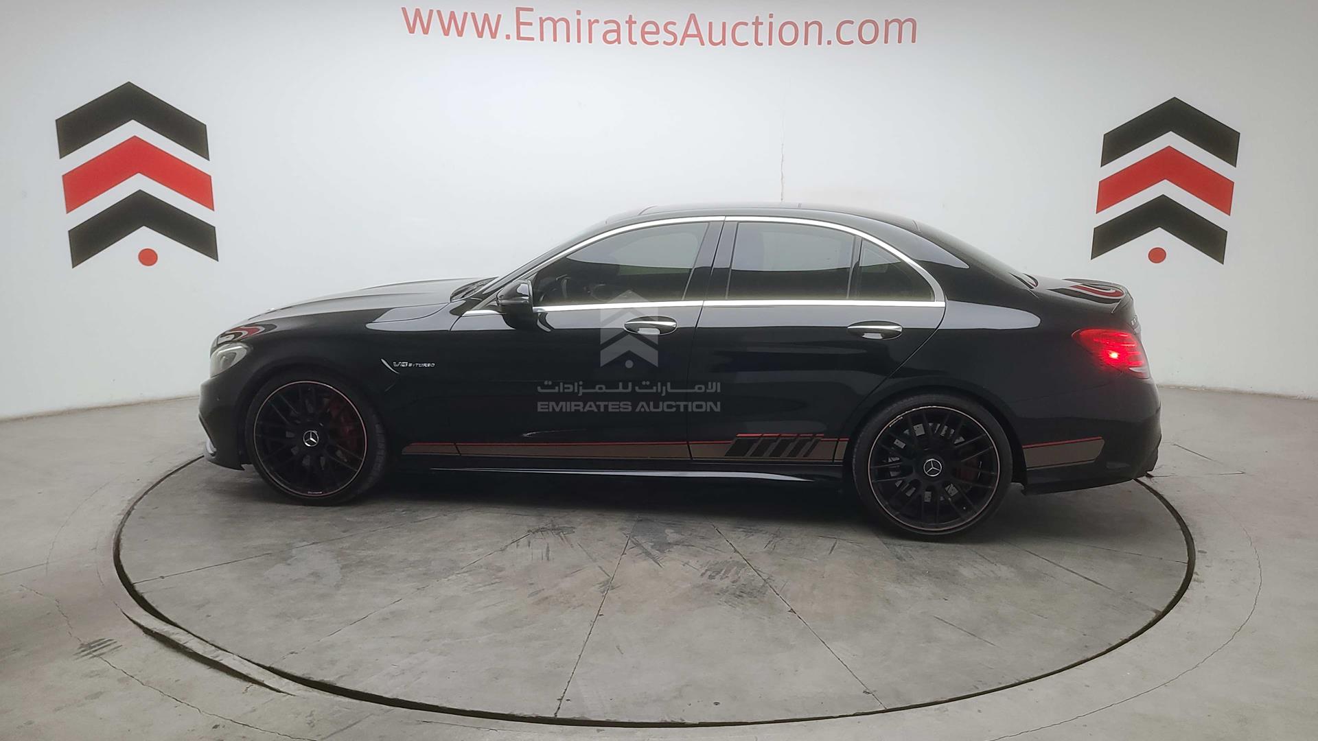 2018 MERCEDES C 63 AMG VIN: 55SWF8GB7JU245846