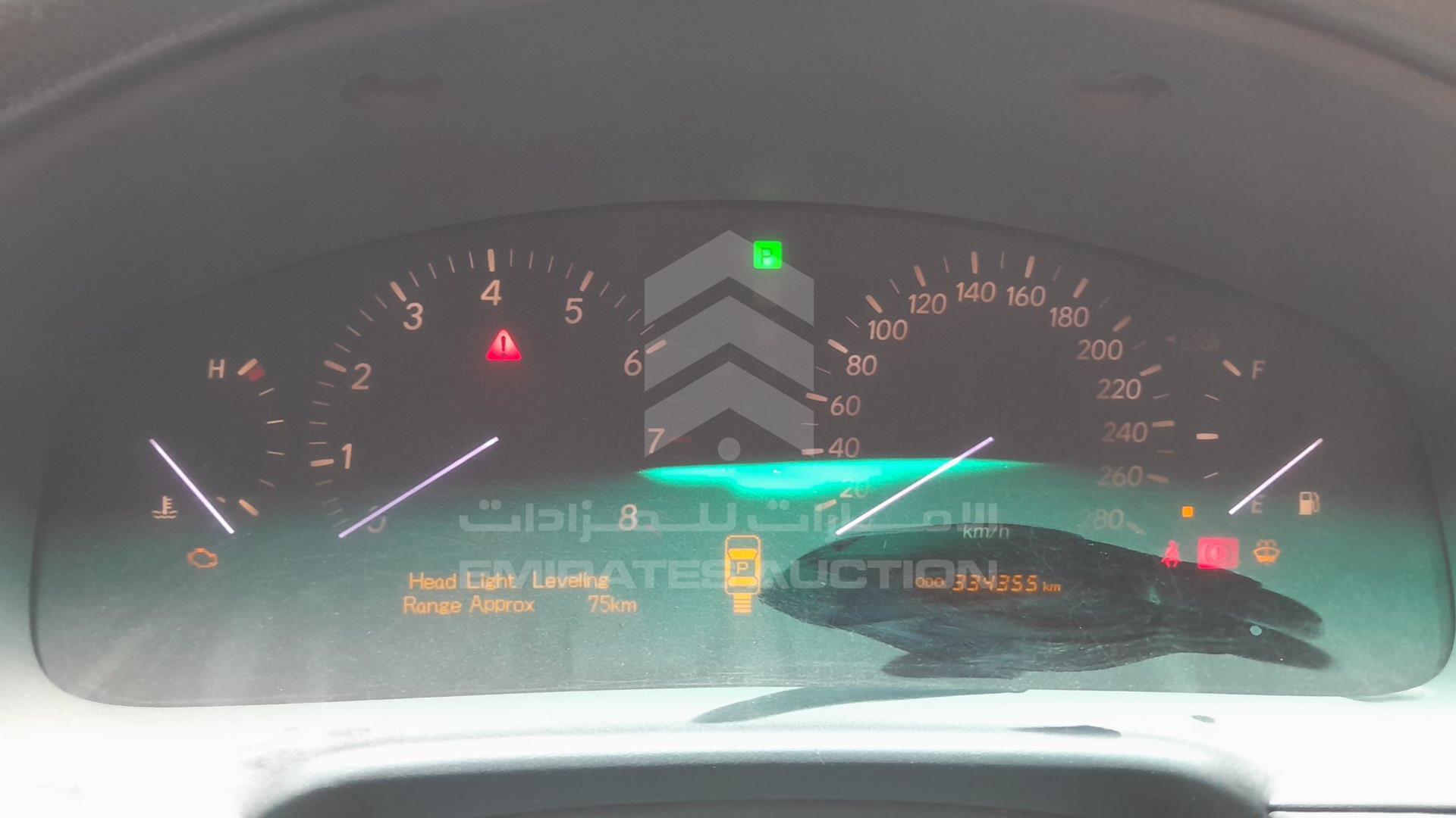 2004 LEXUS LS 430 VIN: JTHBN36F240157699