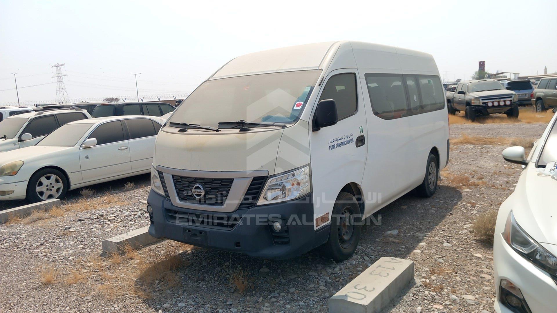 2019 NISSAN URVAN VIN: JN6BE6DS7K9062385